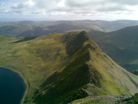 Striding Edge and Red Tarn © Rob Shephard 2007