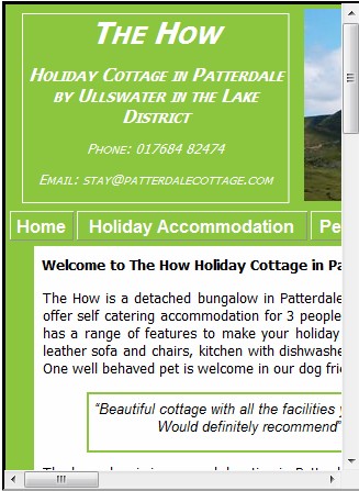 Bad Mobile Website Bad Mobile Website