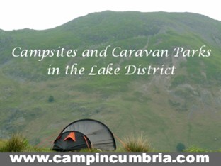 Camp in Cumbria