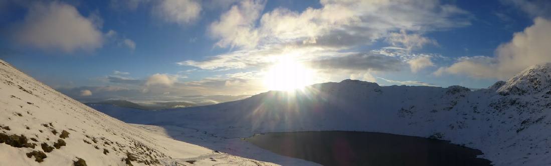 Helvellyn in the Snow - Copyright Rob Shephard Nov 2012