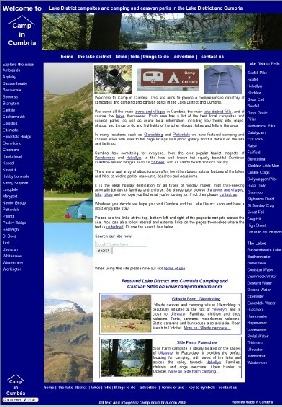 Campsites in Cumbria